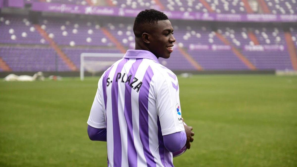 Stiven Plaza no ha podido alcanzar la regularidad en el Real Valladolid.