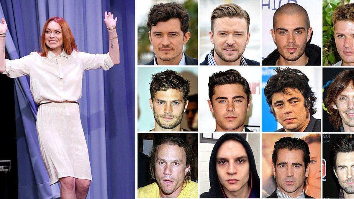 Estos son algunos de los famosos de Hollywood que estuvieron con la actriz.