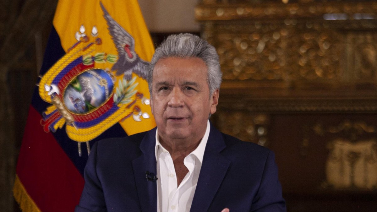 El presidente Lenín Moreno presentó 39 observaciones a la Ley de Ayuda Humanitario.