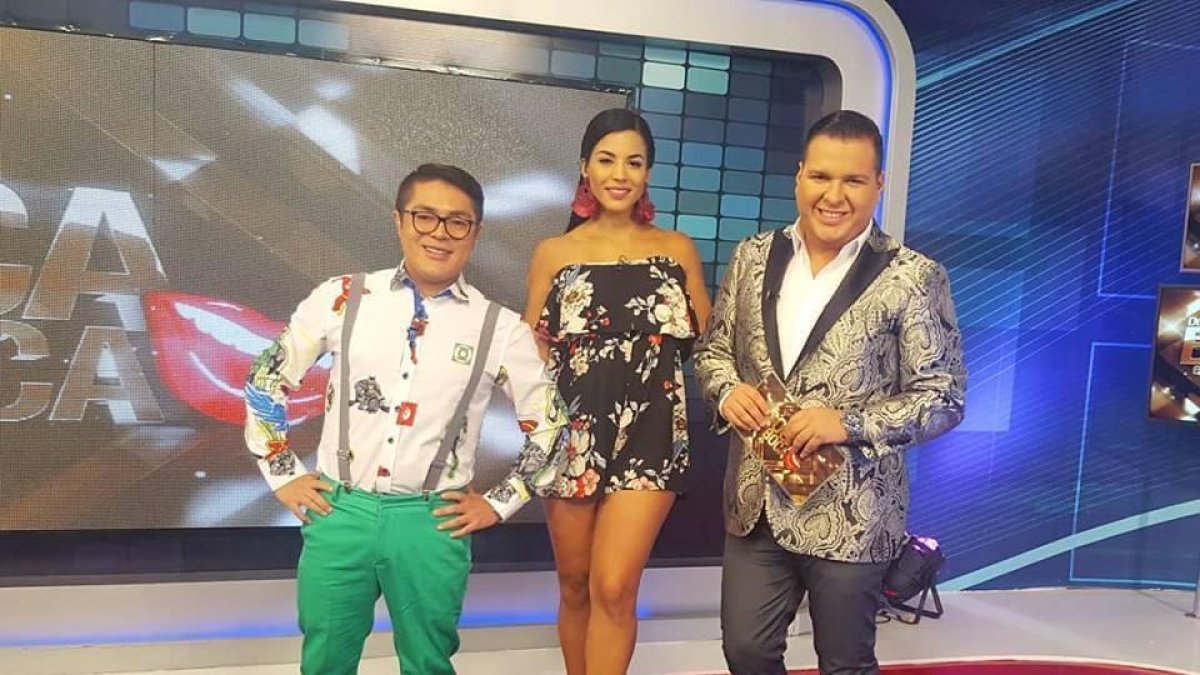 Mauricio Altamirano, Lissette Cedeño y Miguel Cedeño.