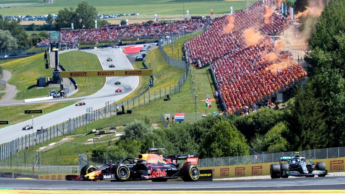 El circuito de Spielberg lucirá muy diferente, sin público en las graderías, en el inicio de la temporada de fórmula 1.