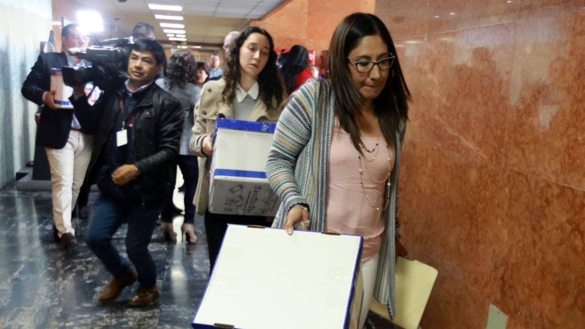 Recolección. El 9 de marzo el CNE informó que el Comité completó las firmas para impulsar la reforma parcial.