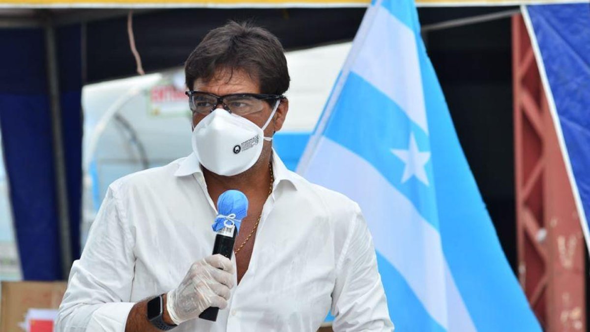 El prefecto Carlos Luis Morales durante un evento el pasado mayo.