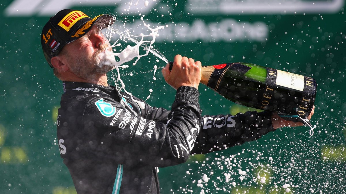 Valtteri Bottas le dio a Mercedes su primer triunfo en la temporada 2020 de la fórmula 1.