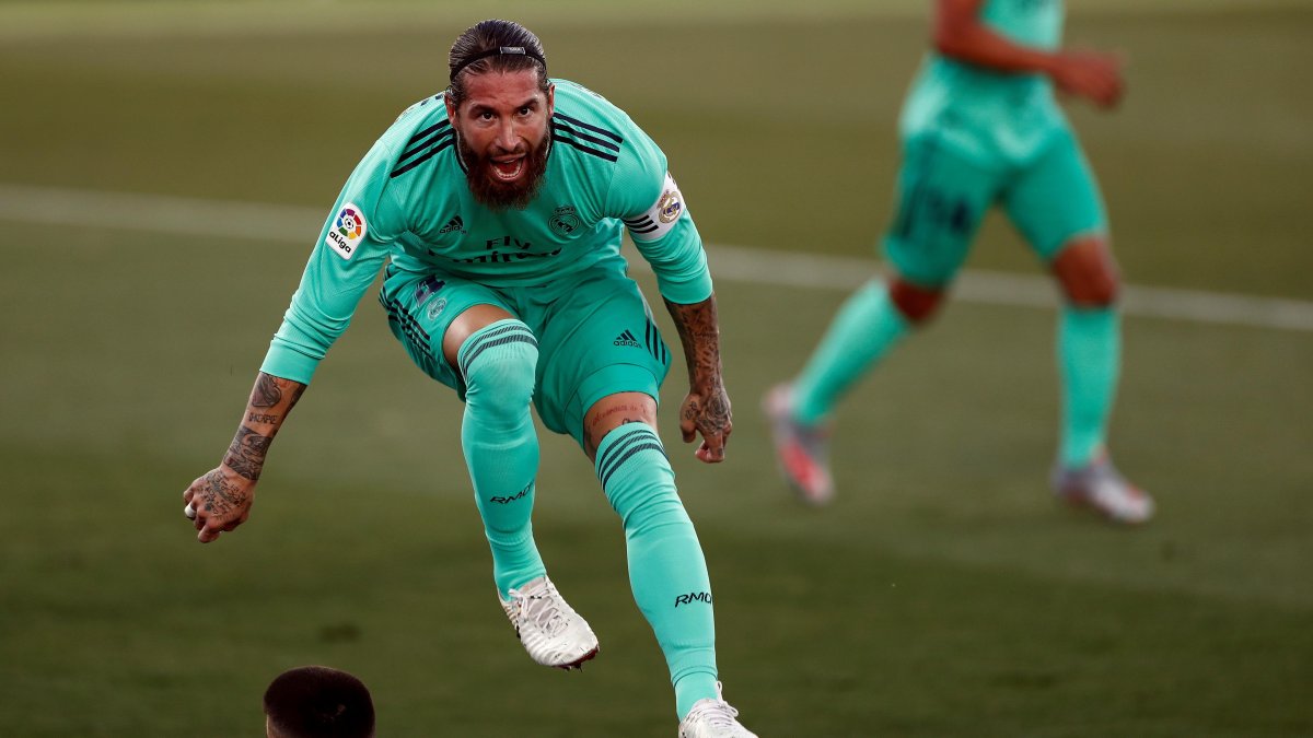 Sergio Ramos volvió a castigar las redes en la Liga española.