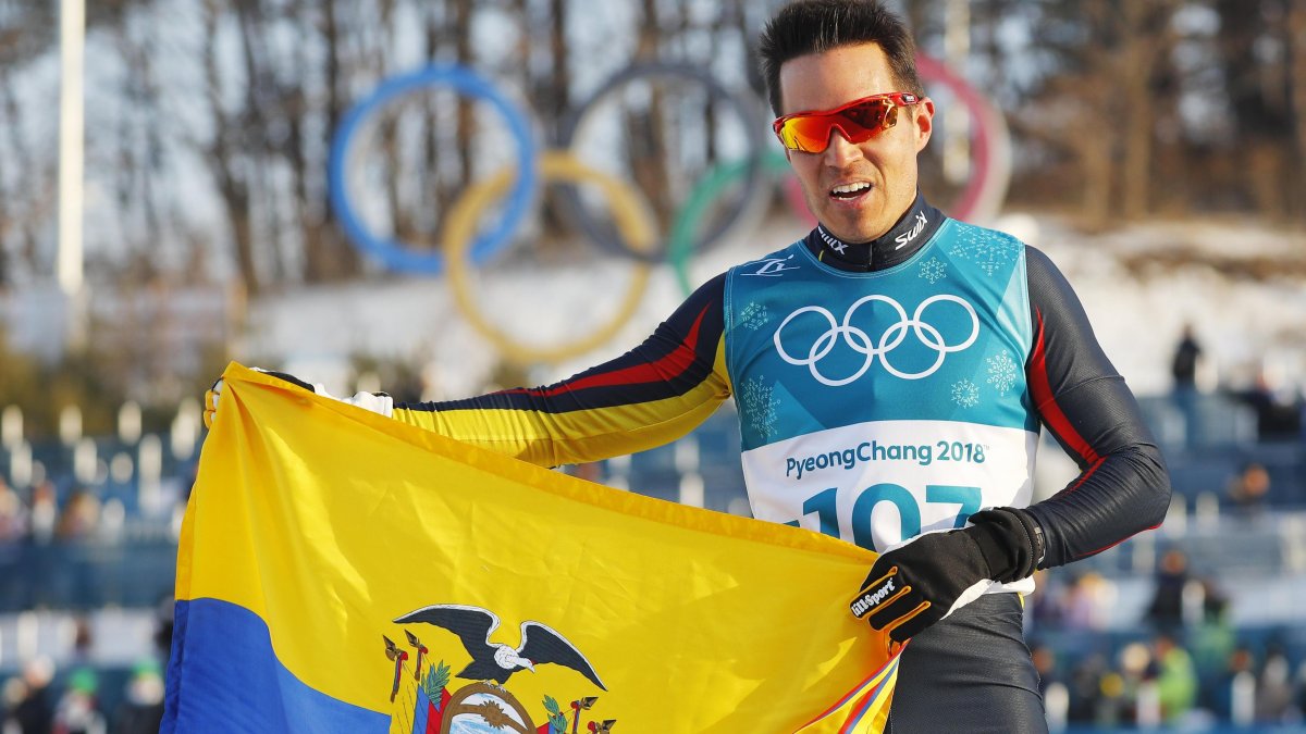 El 16 de febrero de 2018 pasó a la historia cuando el tricolor pudo empuñar la bandera tricolor luego de competir y sobre todo culminar los 15 kilómetros de esquí estilo libre en Pyeongchang.