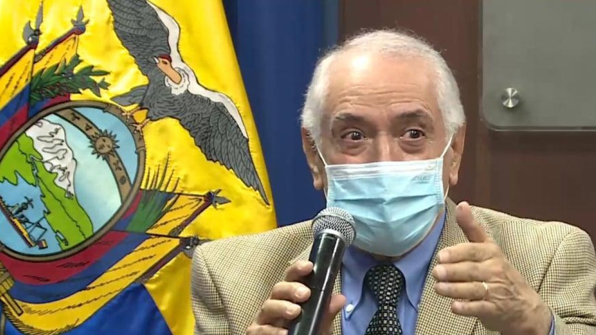 El Ministro de Energía y Recursos Naturales No Renovables, René Ortiz, el otro funcionario al que se pretende interpelar en la Asamble Nacional.