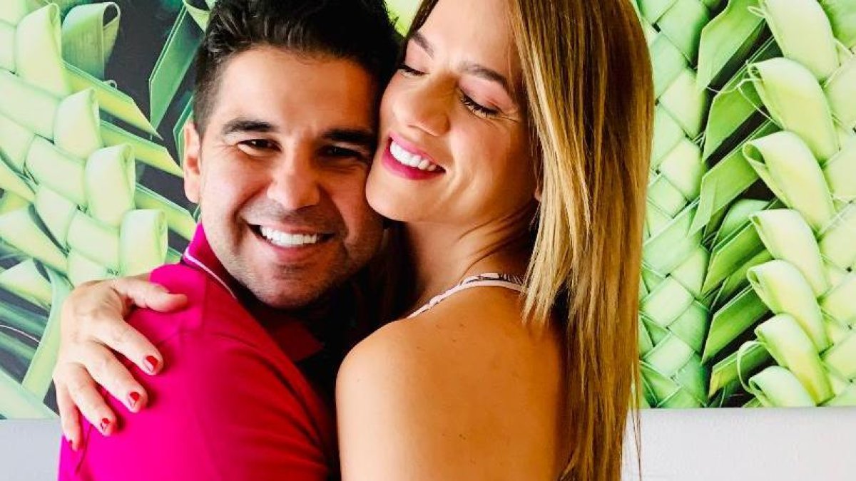 Dalo Bucaram con Gabriela.