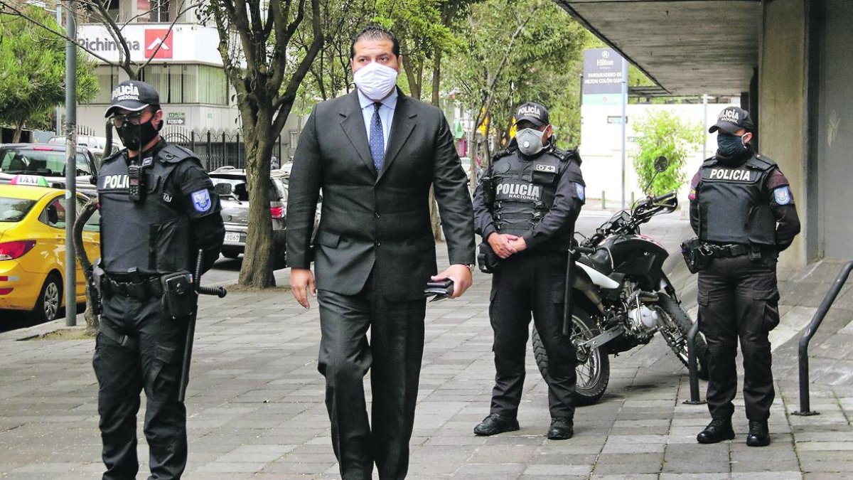 Harrison Salcedo es el abogado del legislador Eliseo Azuero.