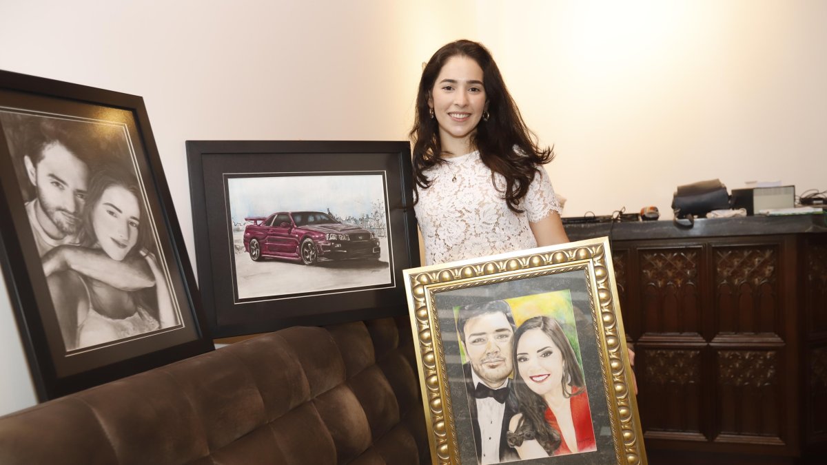 Georgette Álvares arquitecta de 26 años de edad.