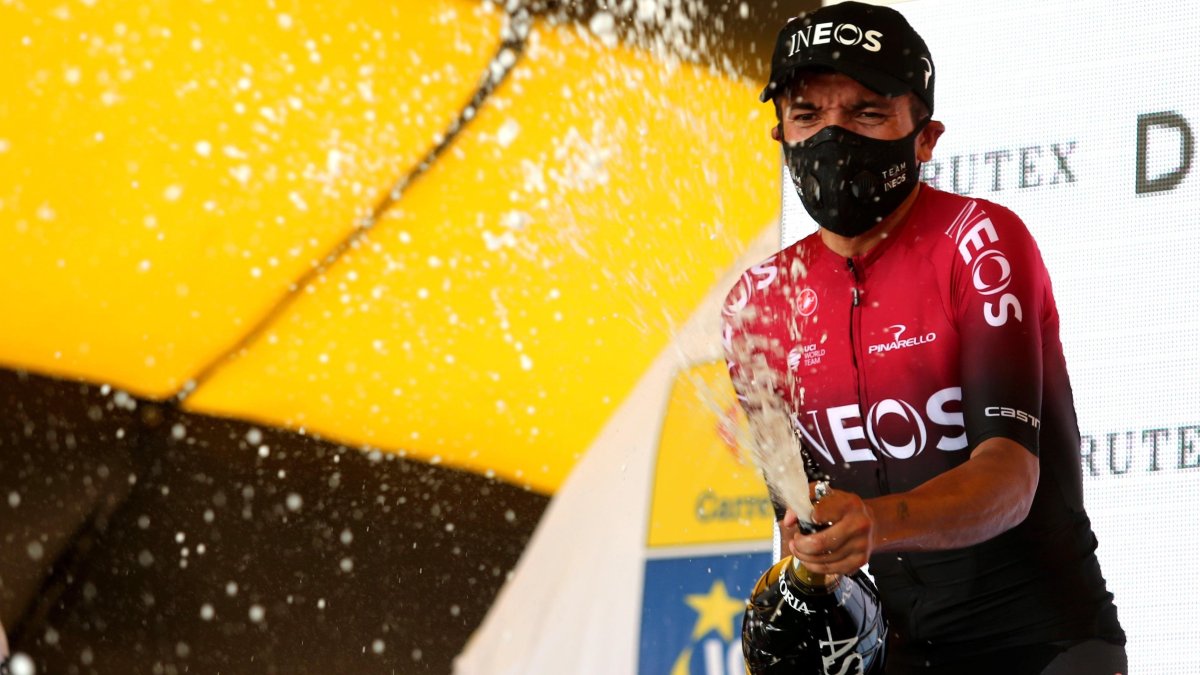 Richard Carapaz está listo para los próximos desafíos.