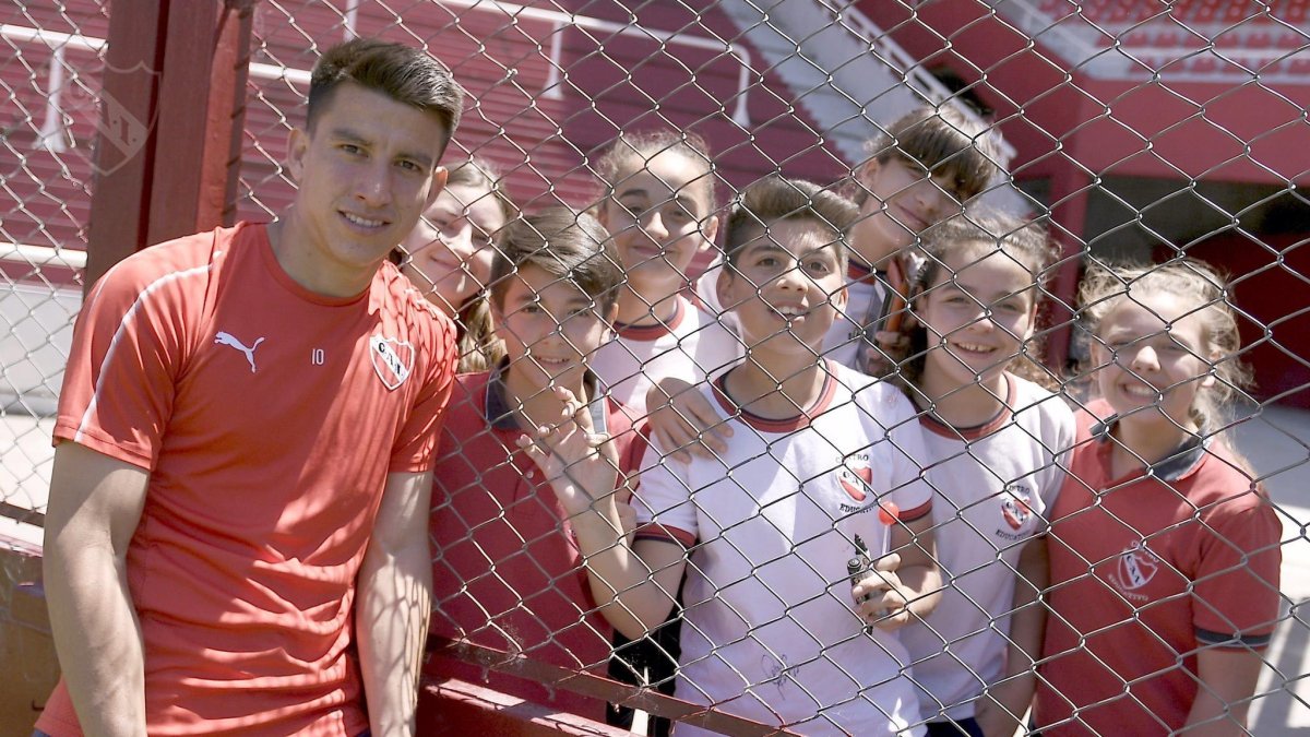 Fernando Gaibor no tiene espacio en Independiente.