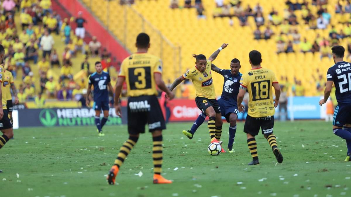 En octubre de 2018, Barcelona se quedó con el Clásico con gol de Félix Torres.

Agencia (ag-expreso)