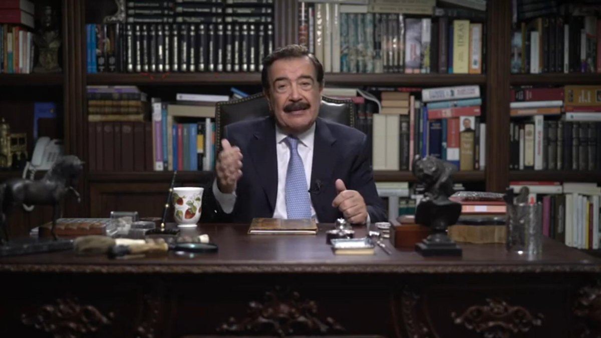 El exalcalde de Guayaquil, Jaime Nebot, en una intervención transmitida en Facebook.