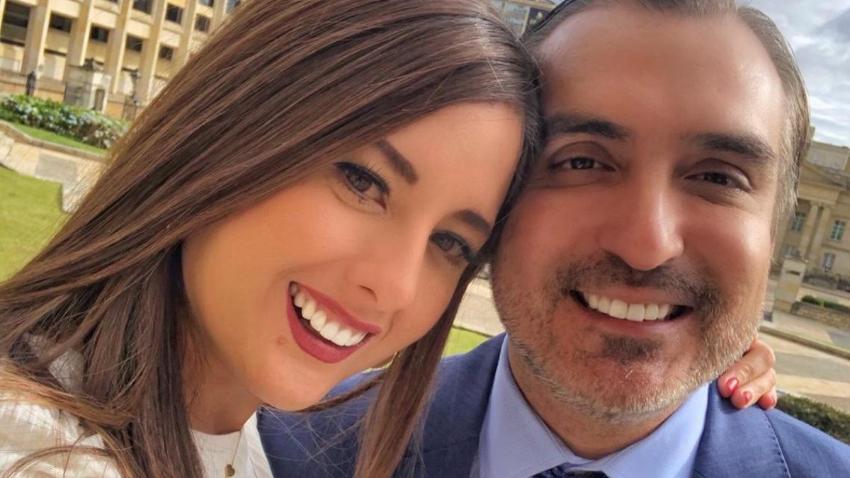 La pareja lleva un año junta.