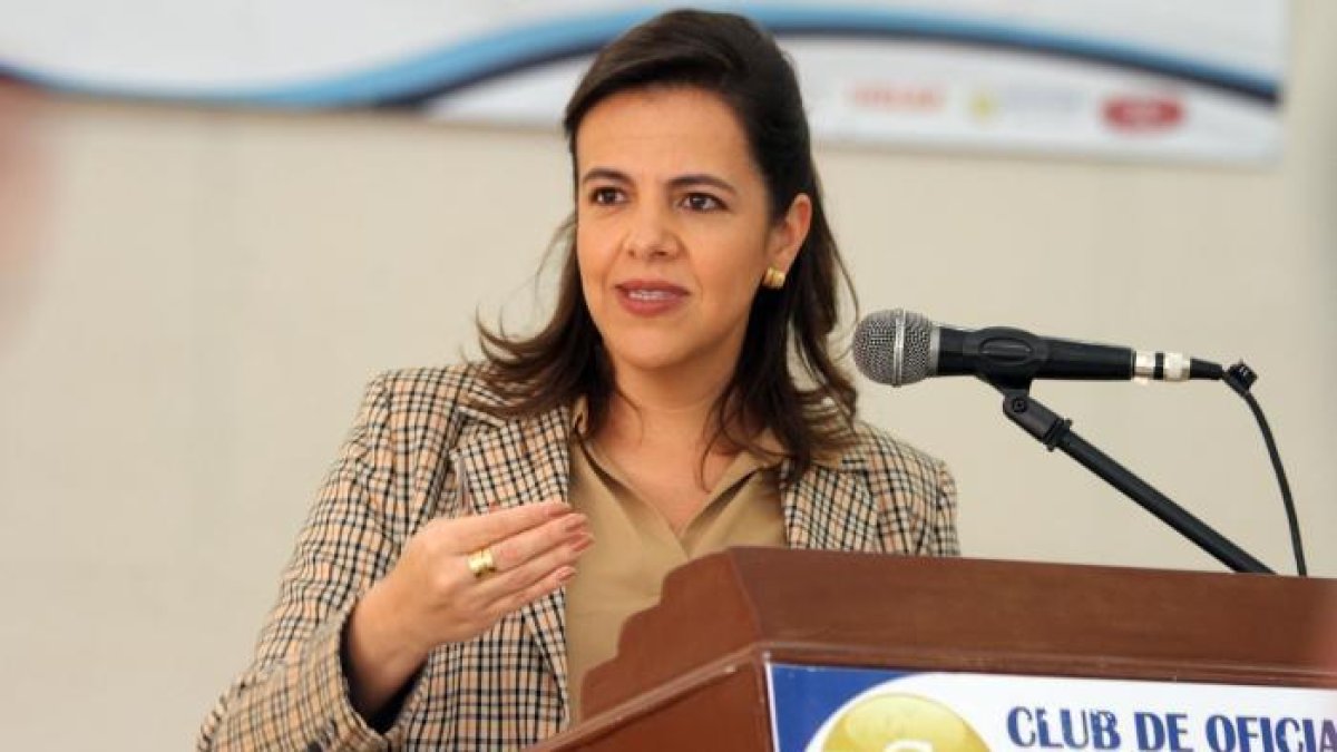 La ministra es cuestionada por su actuación en el paro nacional de octubre del año pasado. 