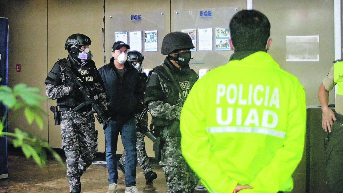 Daniel Mendoza fue detenido el pasado 5 de junio en Manabí.