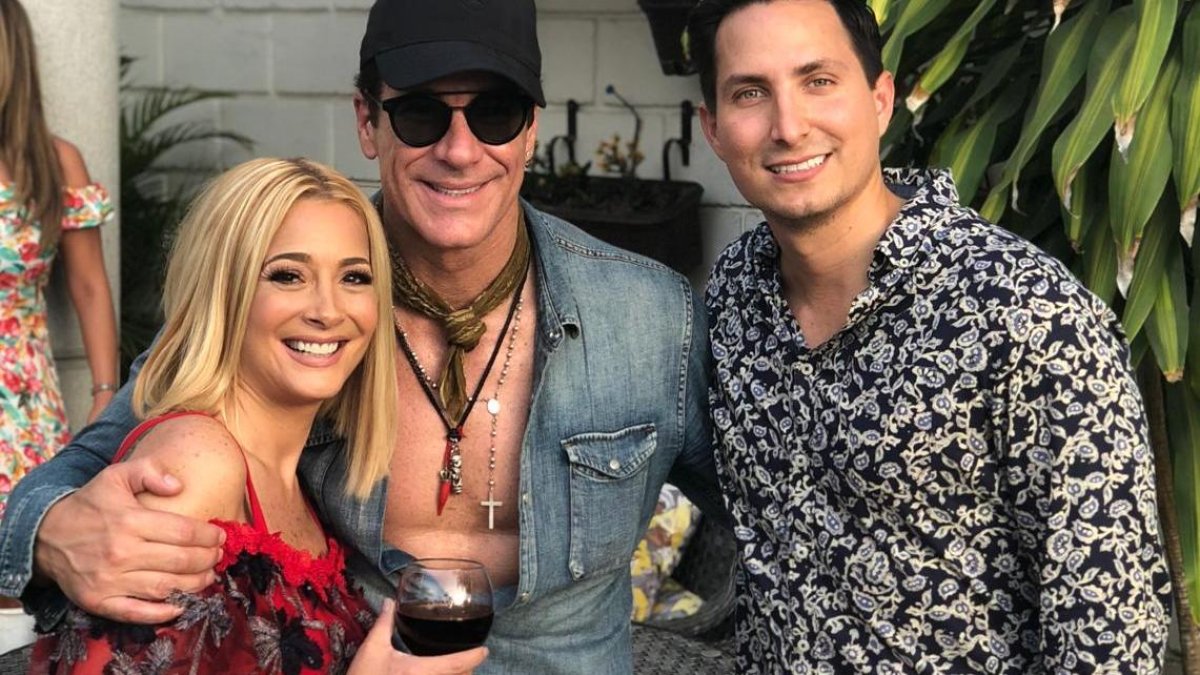 Con Fernando Carrillo y Eduardo Andrade.