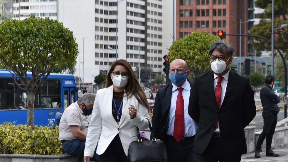 Proceso. La fiscal Claudia Romero formuló cargos para cinco oficiales (sp) por la muerte de Froilán Jiménez.