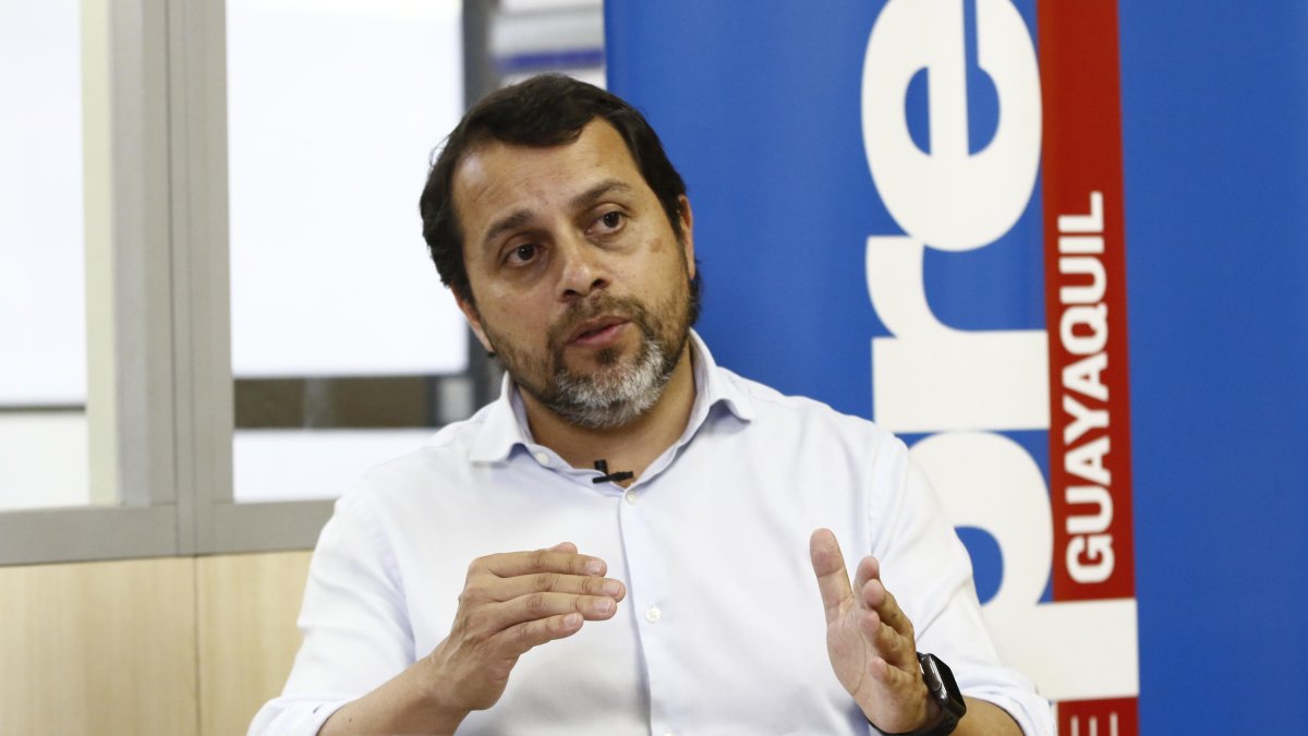 Paúl Granda, expresidente del Directorio del IESS, en una pasada entrevista con EXPRESO.