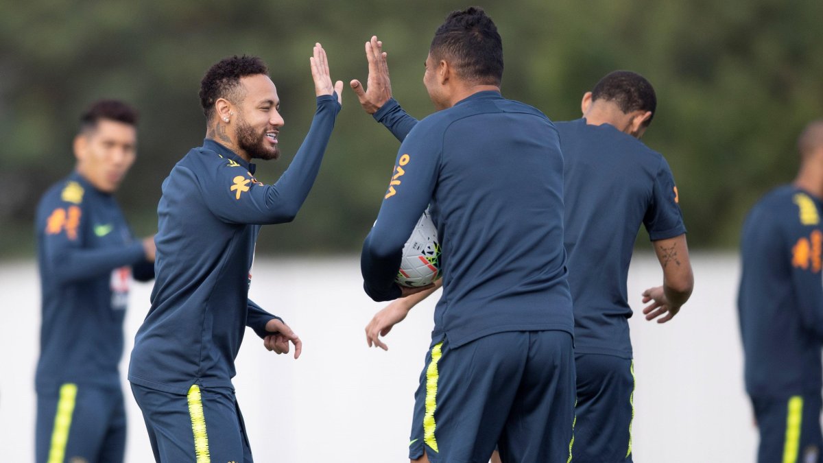 Neymar fue una de las figuras de Brasil en el último duelo contra Bolivia.