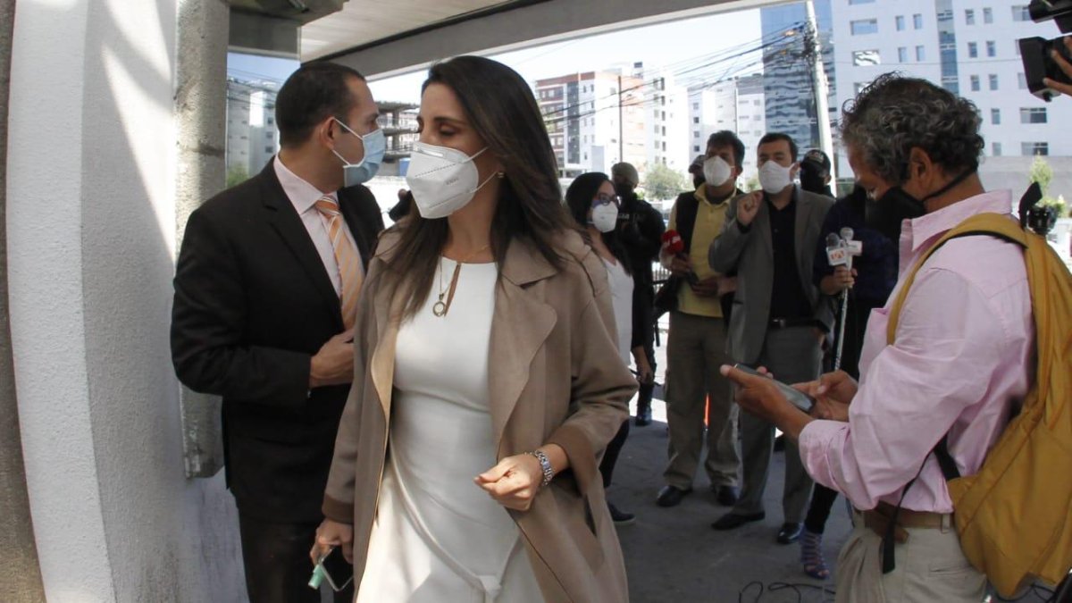Procesada. Silvana Pástor, hija del exministro Wilson Pástor, es una de 15 personas juzgadas en este caso.