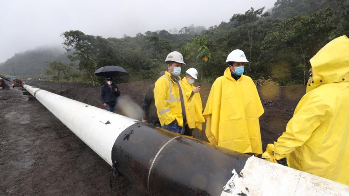 El 15 de octubre último, Petroecuador culminó la construcción de la cuarta variante del SOTE, en la zona de la  Amazonía donde hubo la rotura de la tubería.