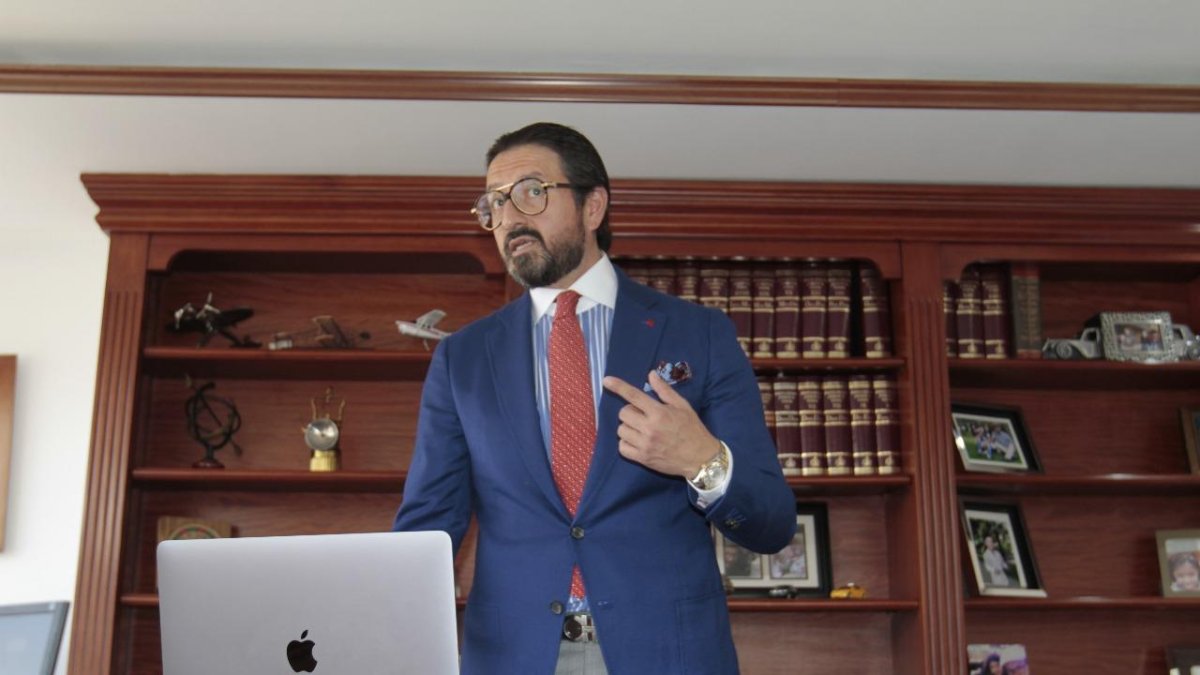 Juan Francisco Ospina, gerente de Casa Moeller Martínez.