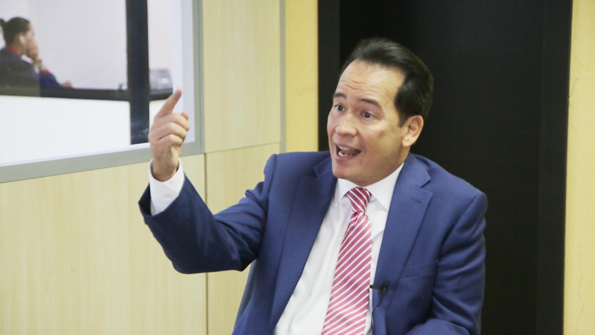 El asambleísta Henry Cucalón en entrevista con EXPRESO.