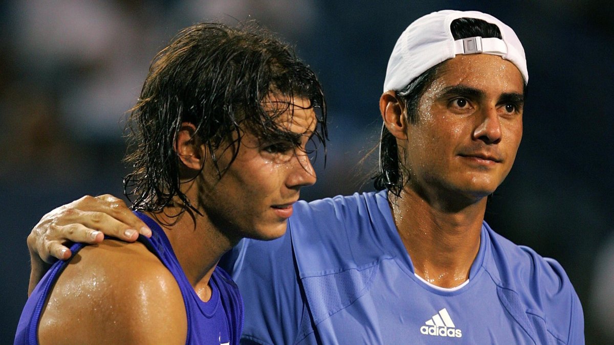 Rafael Nadal y Nicolás Lapentti se enfrentaron por última vez en el Masters de Cincinatti de 2008.
