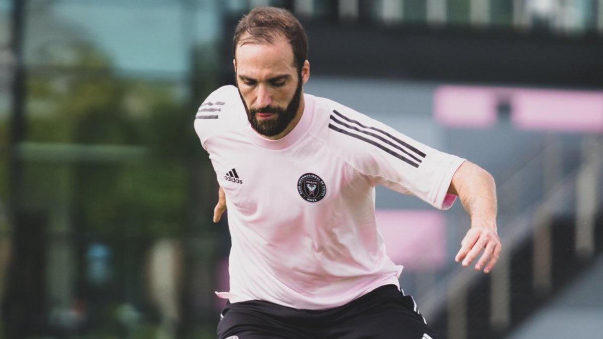 El 'Pipita' Higuaín llegó al Inter Miami en septiembre de este año y firmó hasta 2022 por un sueldo de 7.5 millones de euros anuales.