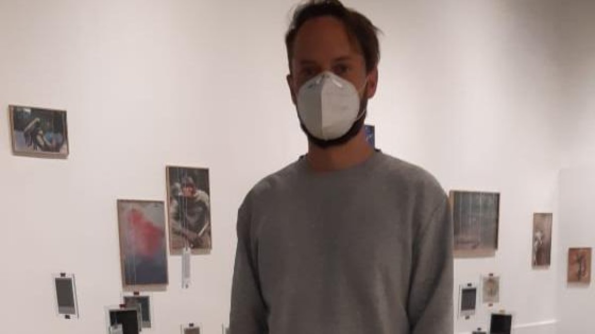 El artista Misha Vallejo tardó cinco años en trabajar la obra.