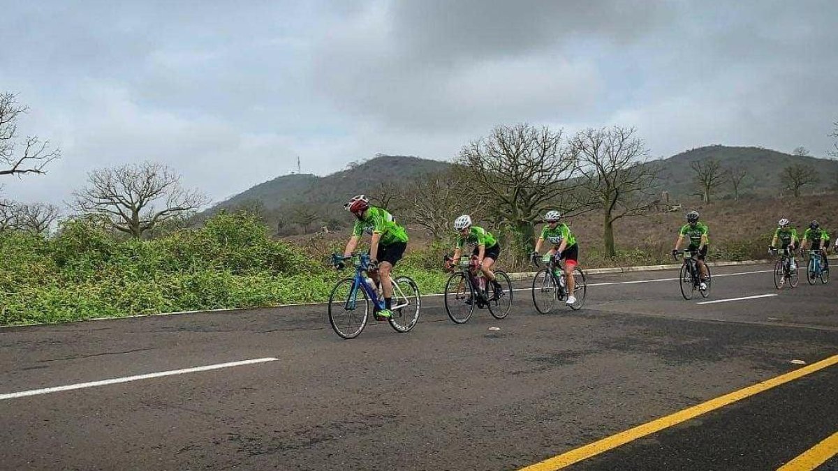Prácticas. Algunos de los ciclistas durante las jornadas de entrenamientos previos.