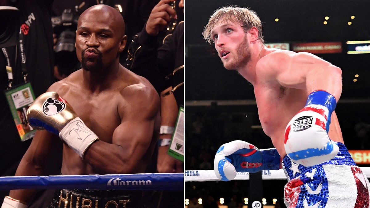Mayweather (43) y Logan Paul (25) se llevan 18 años de diferencia y son de profesiones distintas