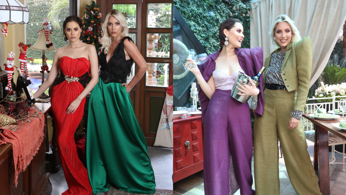 Opciones de looks para las festividades.