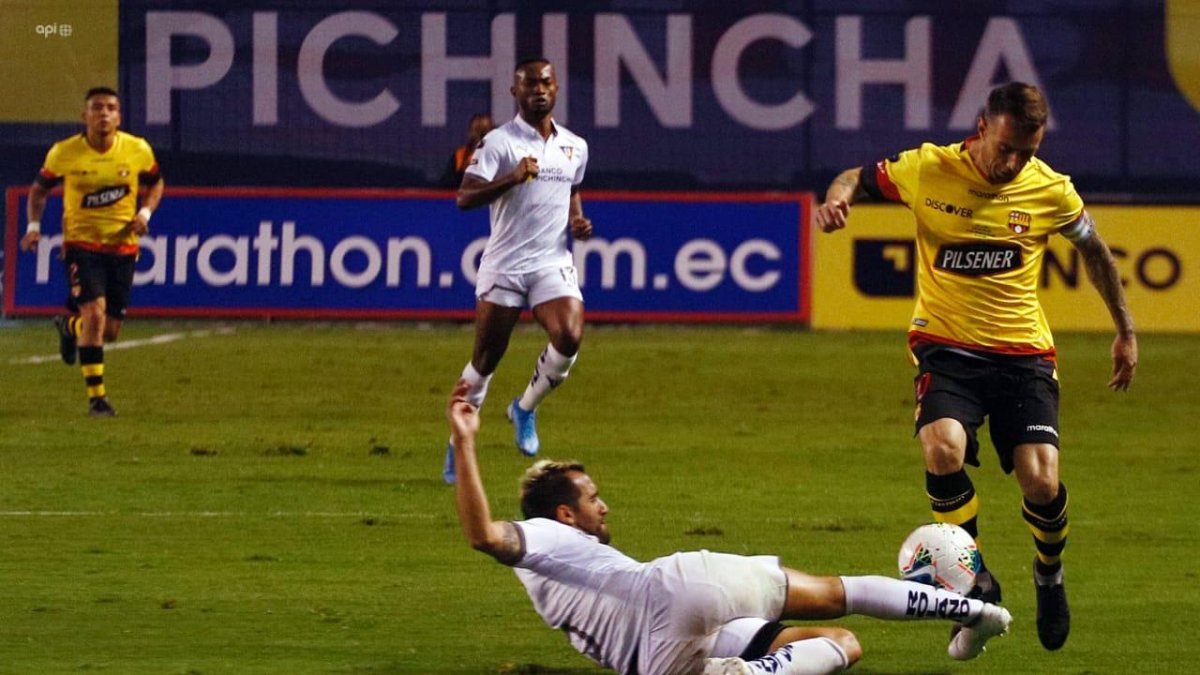 Barcelona, como campeón, y el vicecampeón Liga de Quito irán directo a la fase de grupos en la Copa Libertadores.