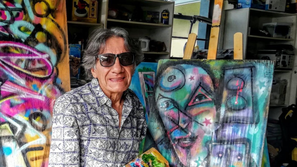 Hernán Zuñiga dirigió varias exposiciones virtuales en Guayaquil durante la pandemia.