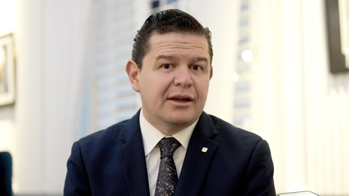 El secretario general del Gabinete de la Presidencia de Ecuador, Juan Sebastián Roldán.