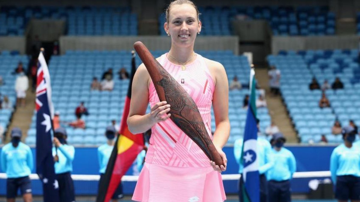 La tenista consiguió su primer título del 2021.