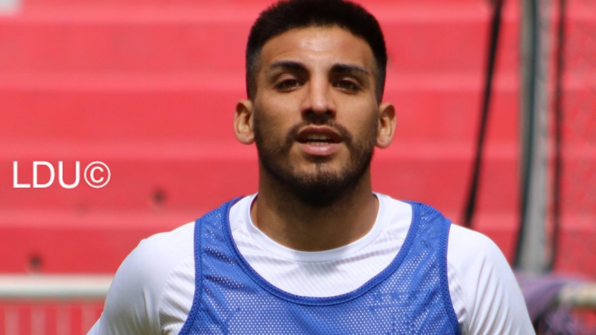 Juan Cruz-Kaprof, delantero argentino que reforzará a Liga de Quito.