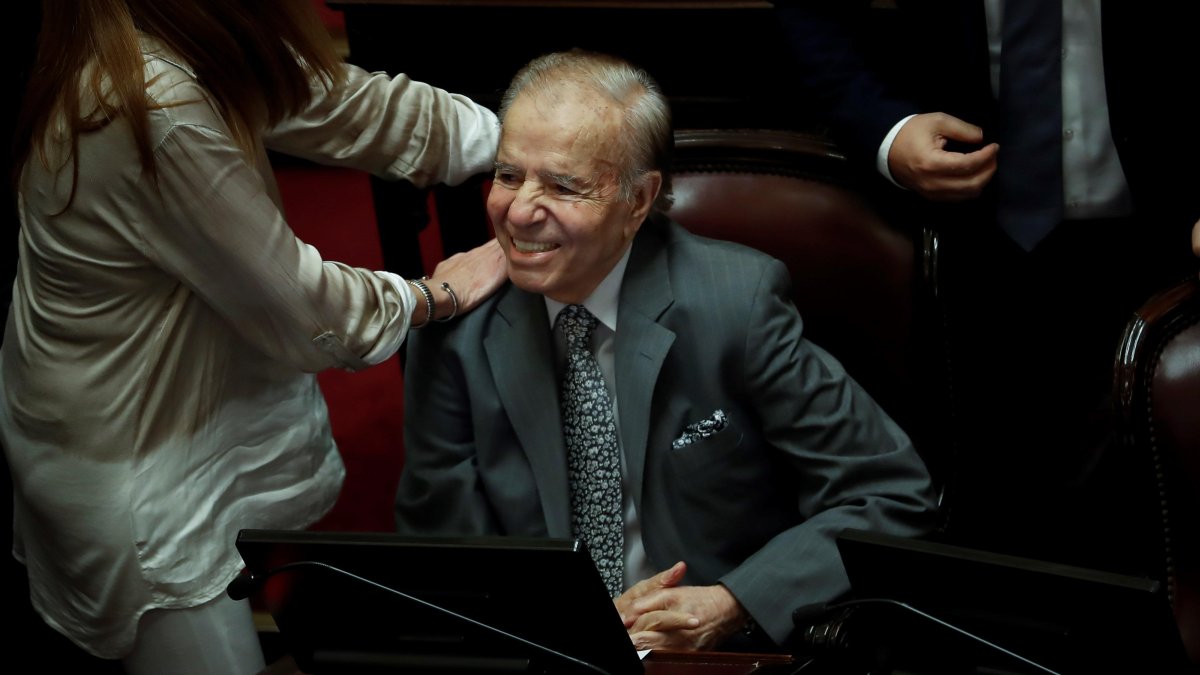 Fallece el expresidente argentino Carlos Menem.
