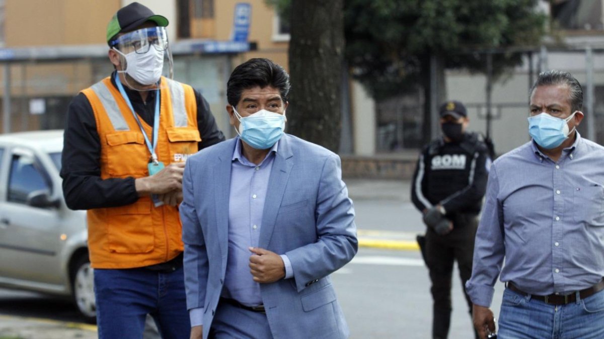 Actividades. El alcalde de Quito, Jorge Yunda, es investigado por peculado.