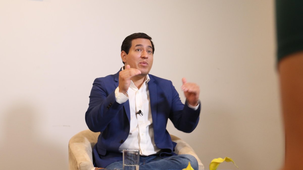 Andrés Arauz asegura que la investigación sobre los presuntos aportes del ELN a su candidatura responde a un juego de intereses políticos.