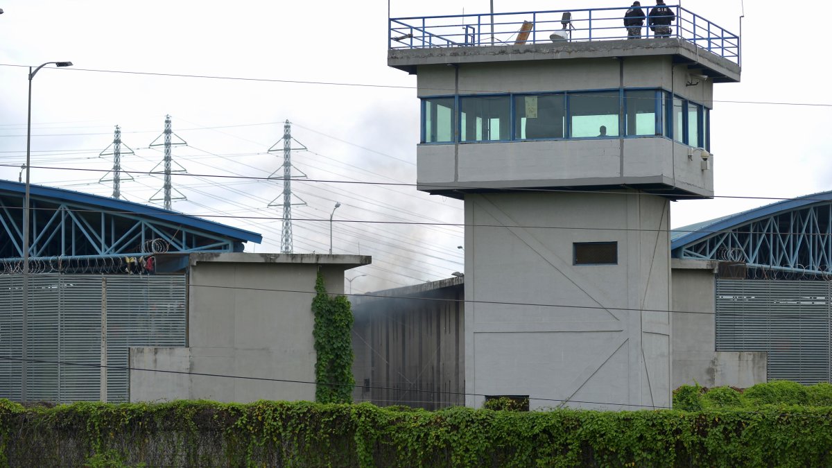 Los incidentes se registran en el Centro de Privación de Libertad Zonal 8, en Guayaquil.