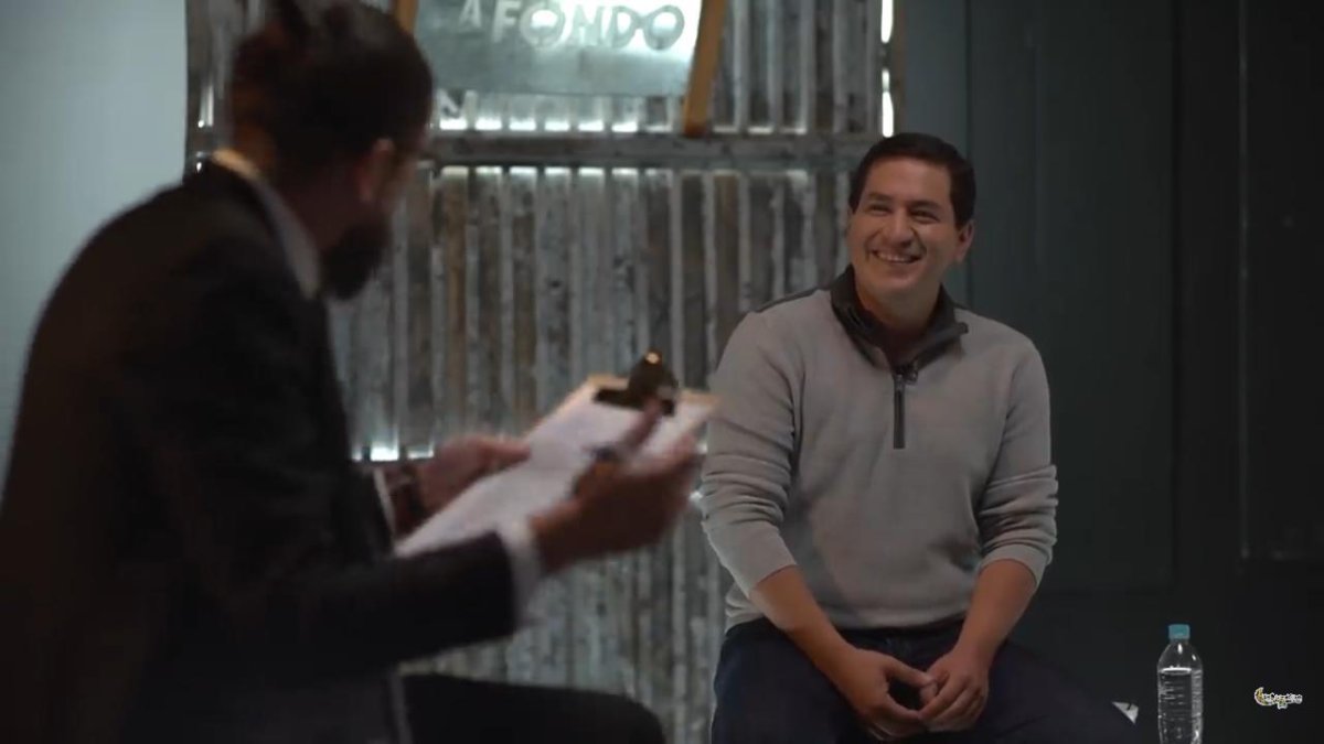 Andrés Arauz en el programa de Ingobernables EC.