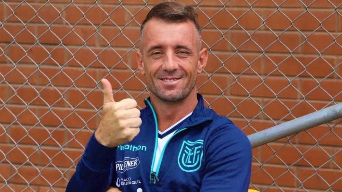 Damián Díaz, volante nacionalizado ecuatoriano, estuvo en el último microciclo de Gustavo Alfaro.