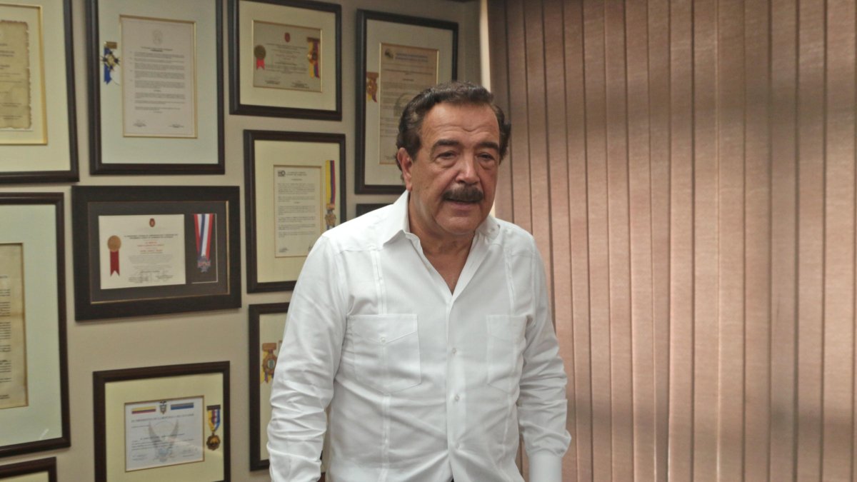 Jaime Nebot lidera el Partido Social Cristiano, aliado electoral del candidato Guillermo Lasso.