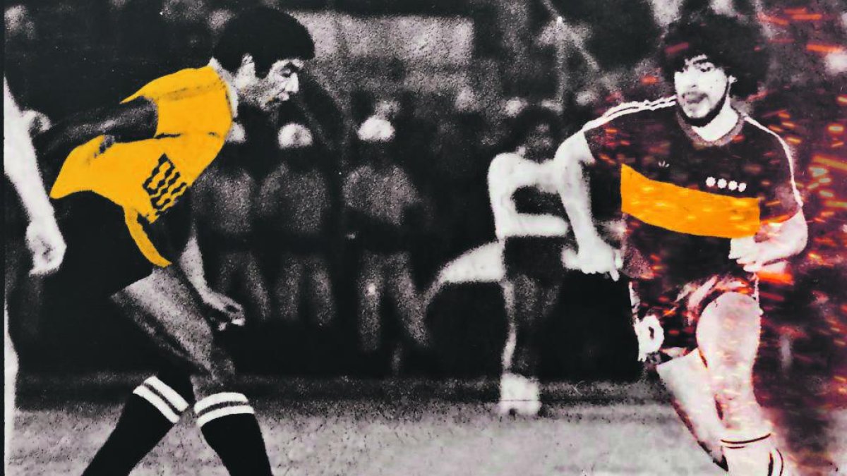 En 1981, Barcelona ganó por única vez a Boca Juniors en un duelo amistoso. Maradona estuvo en el xeneixe.