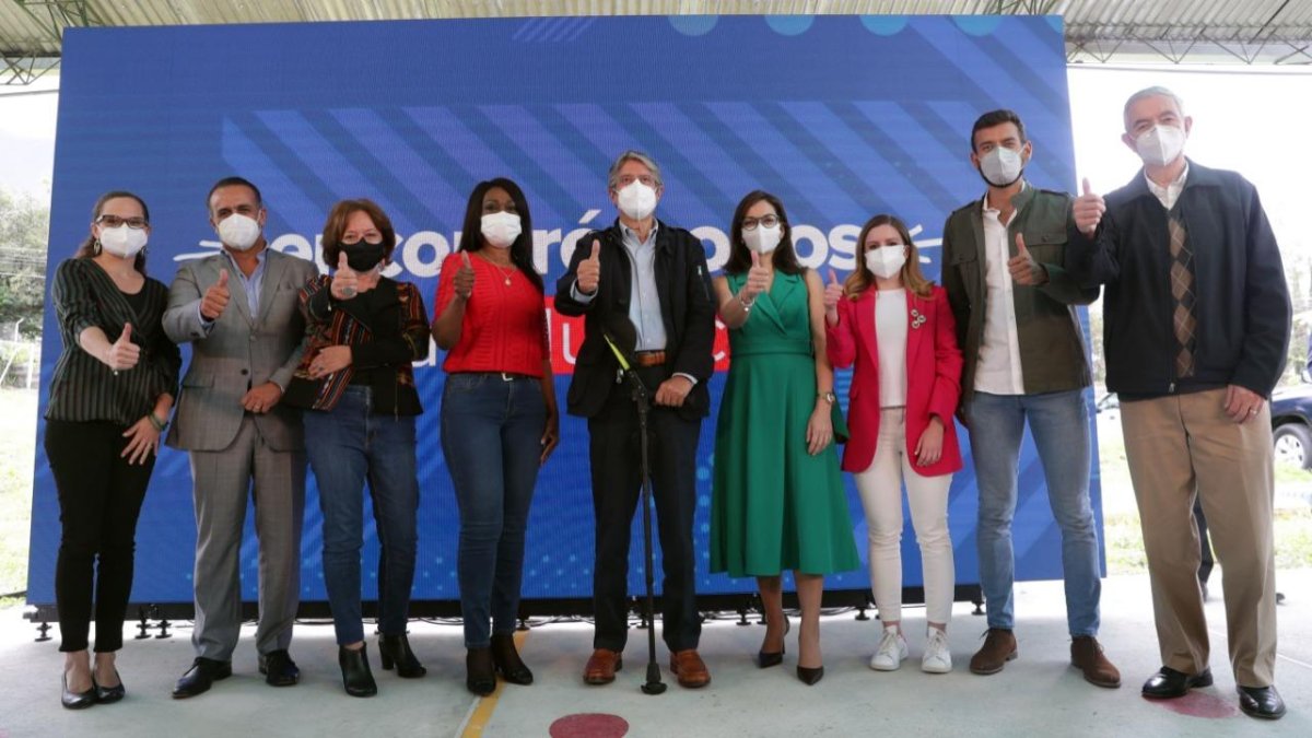 El frente social fue el primero en ser anunciando por el presidente electo Guillermo Lasso.