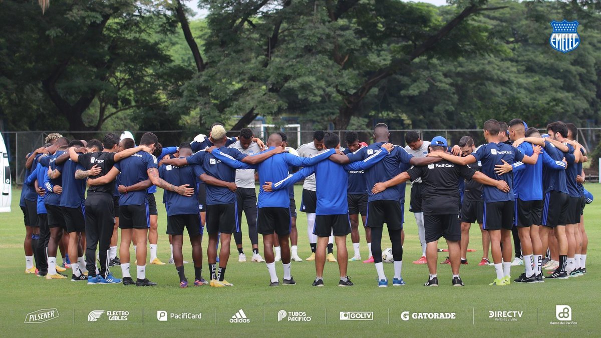 Los azules se preparan para el choque de hoy contra el Bragantino.